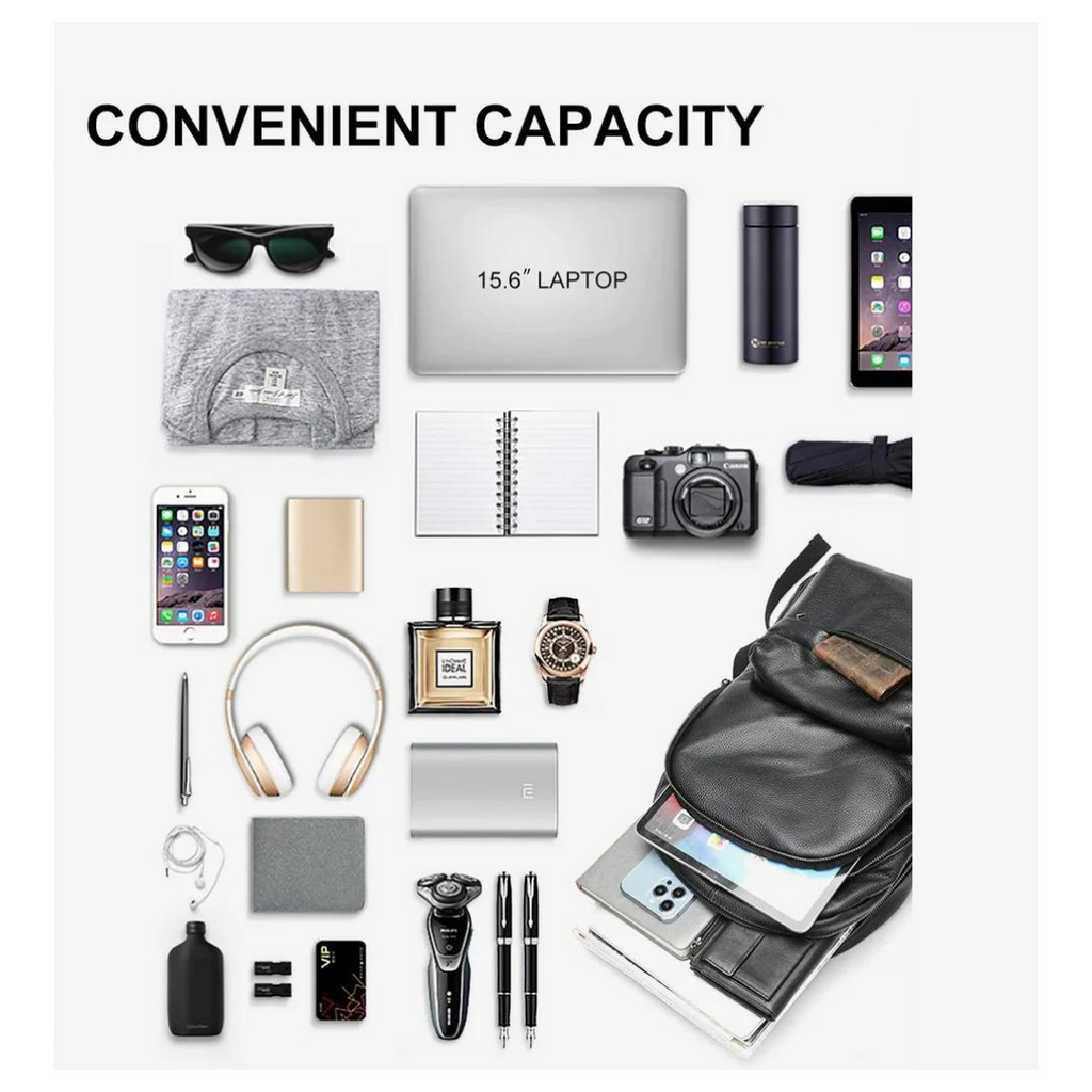 Sac à dos en cuir pour homme