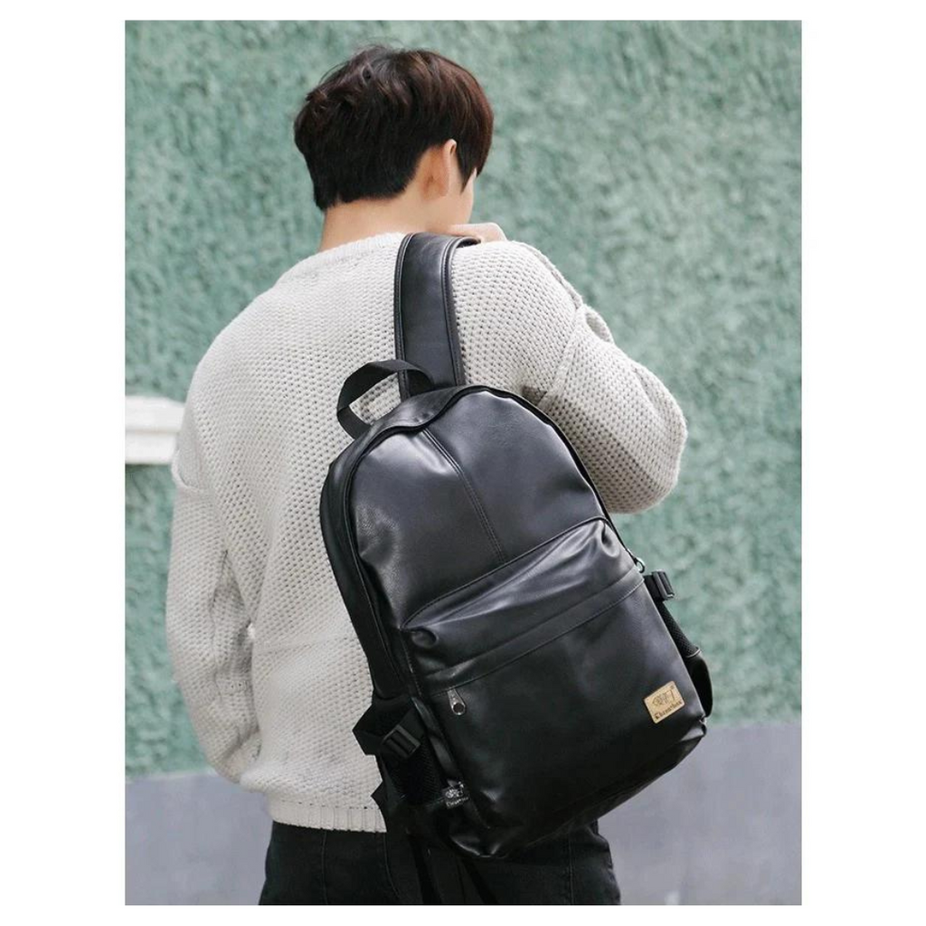 Sac à dos de luxe pour homme en cuir