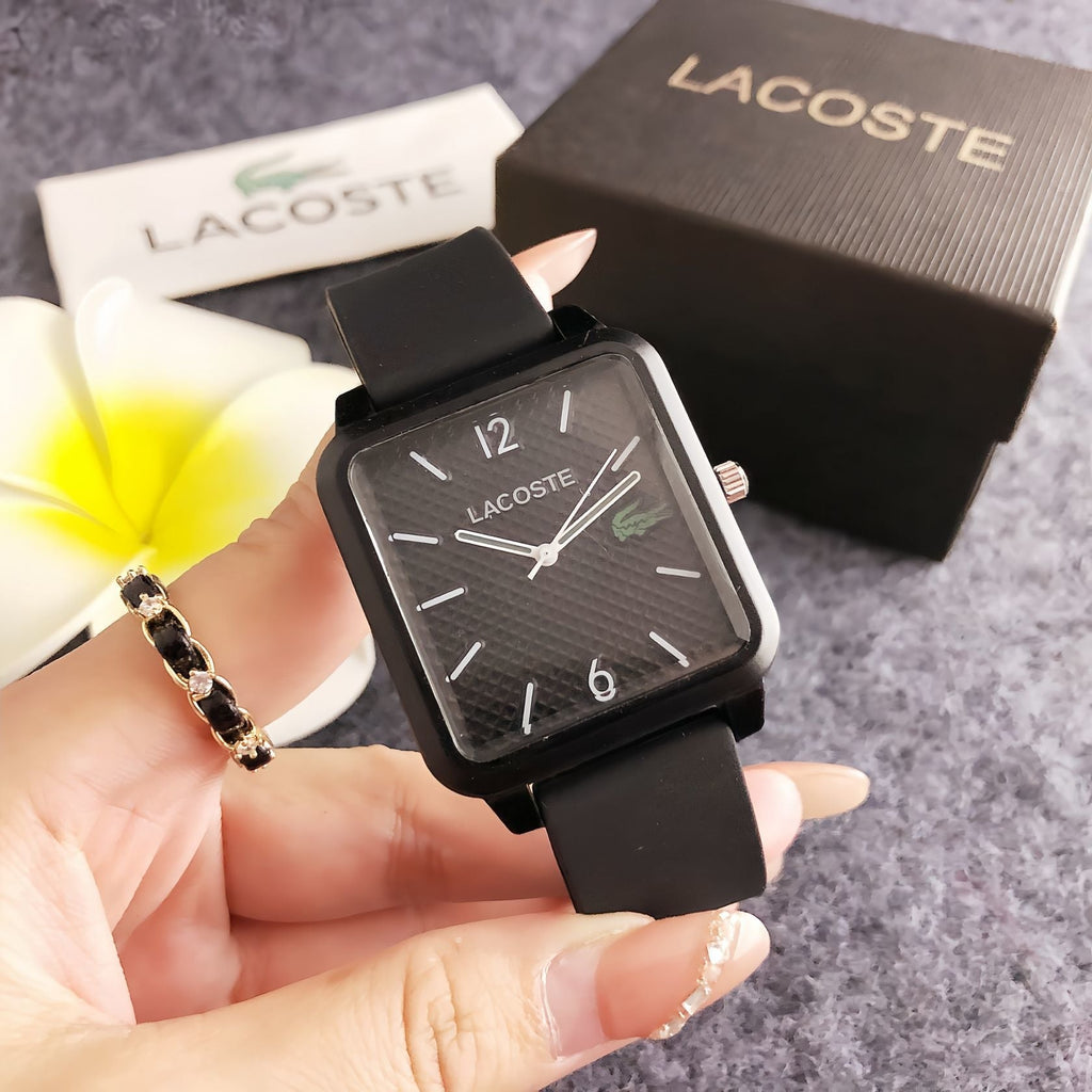 Montre carrée Midnight Grid