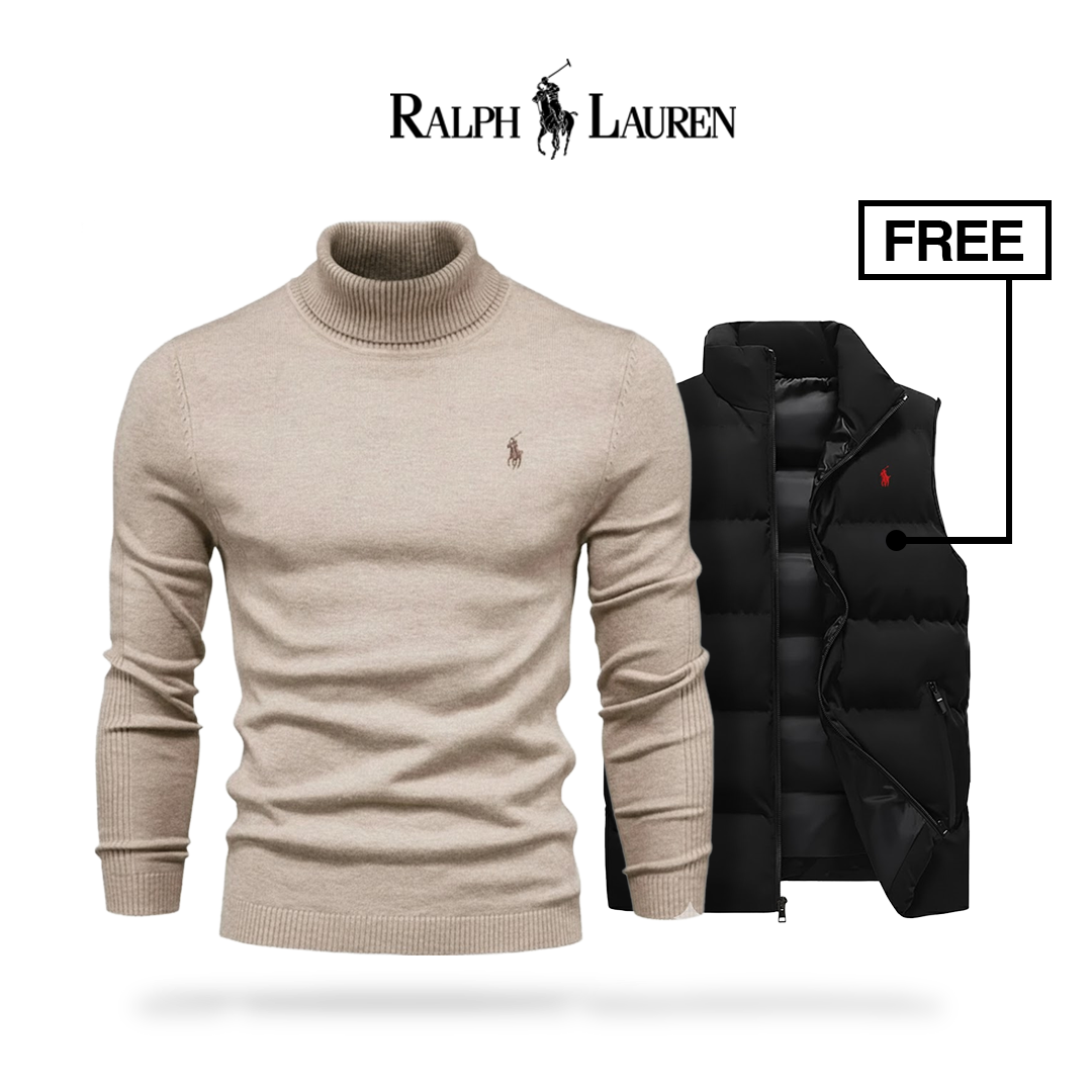 Ralph Lauren | Premiumtröja + gratis västjacka