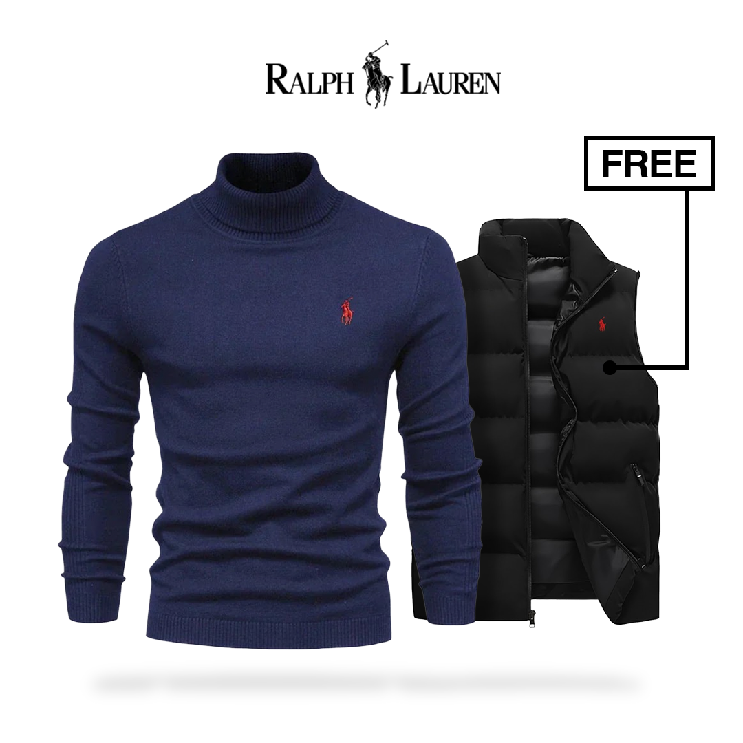 Ralph Lauren | Premiumtröja + gratis västjacka