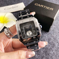 Montre carrée Obsidian Royale