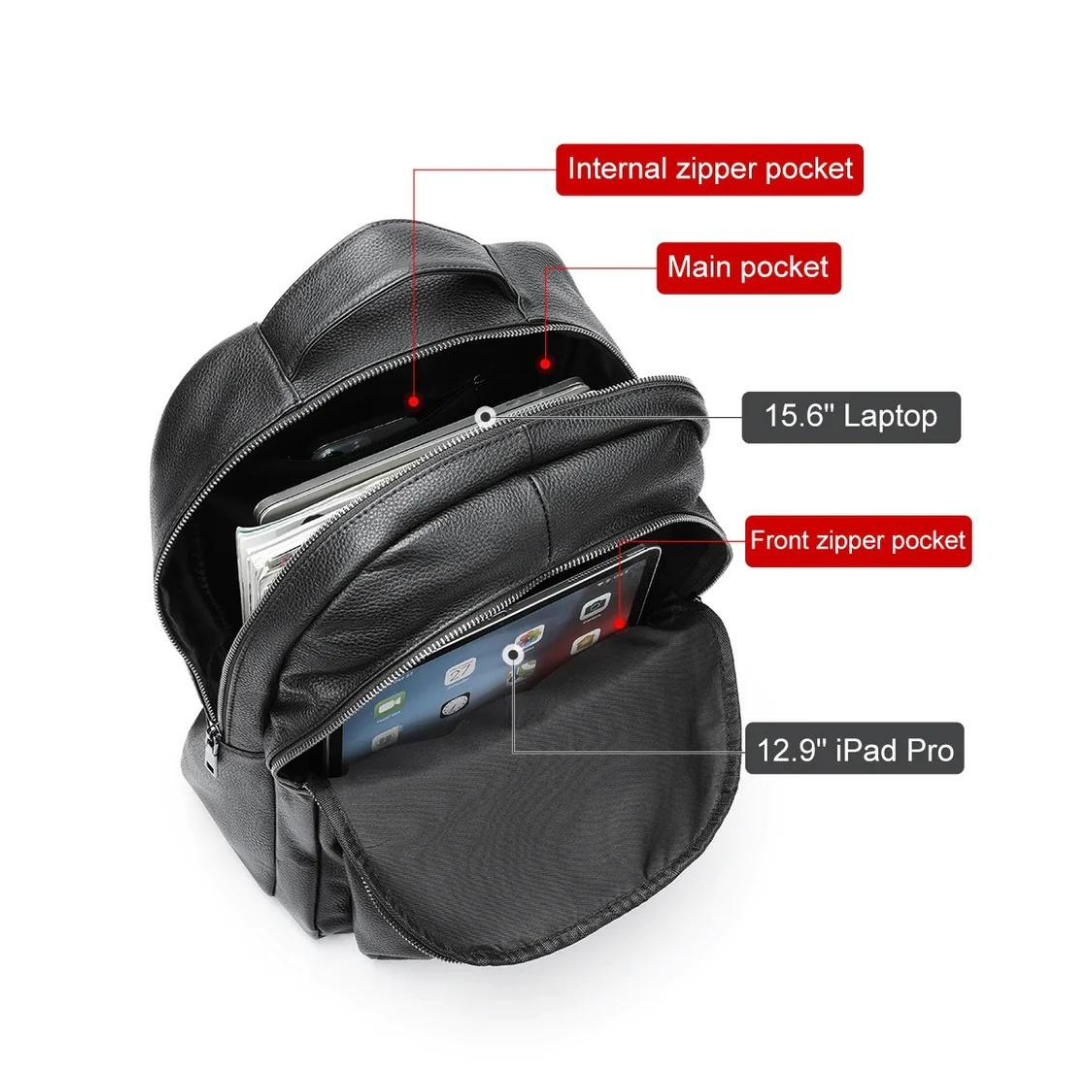 Sac à dos en cuir pour homme
