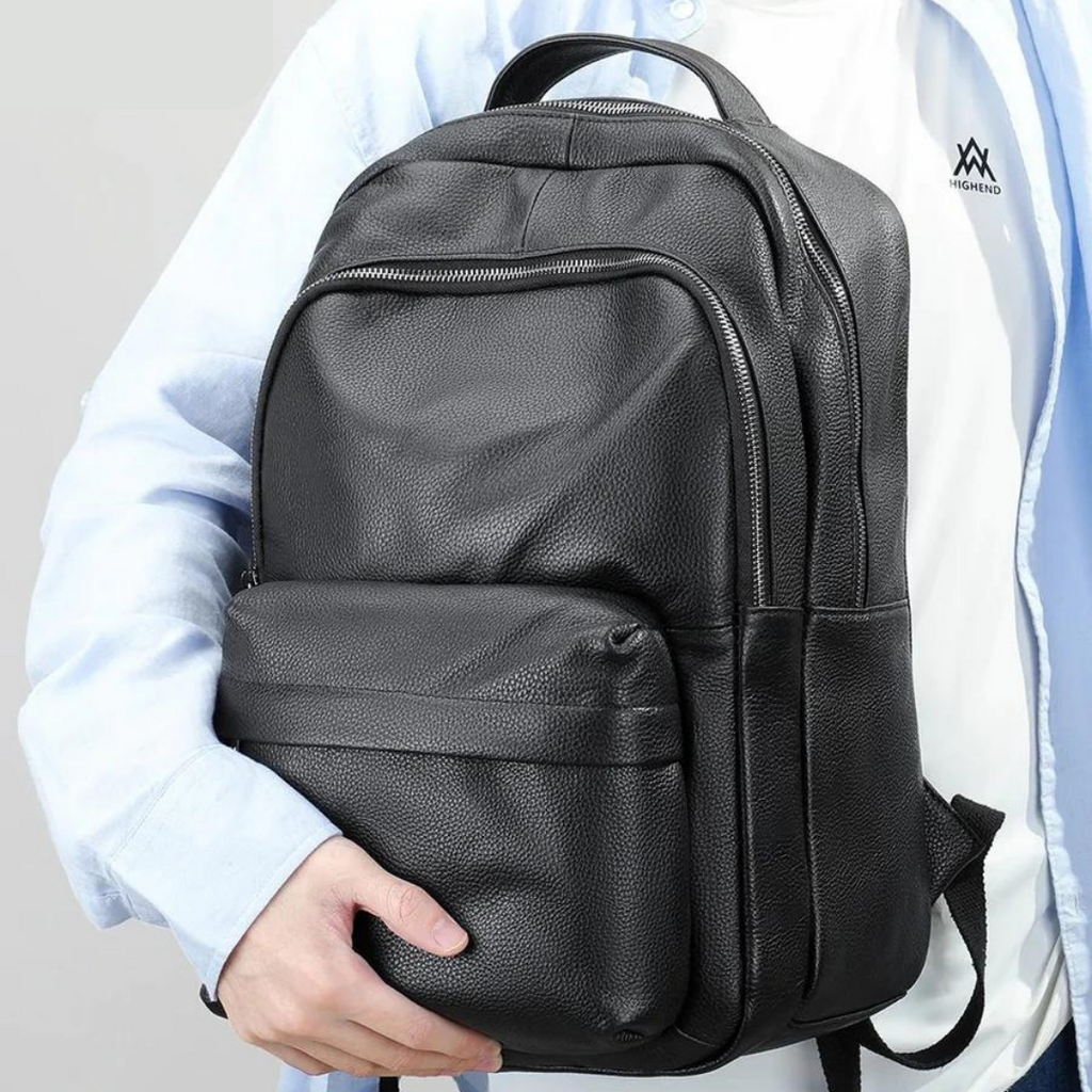Sac à dos en cuir pour homme
