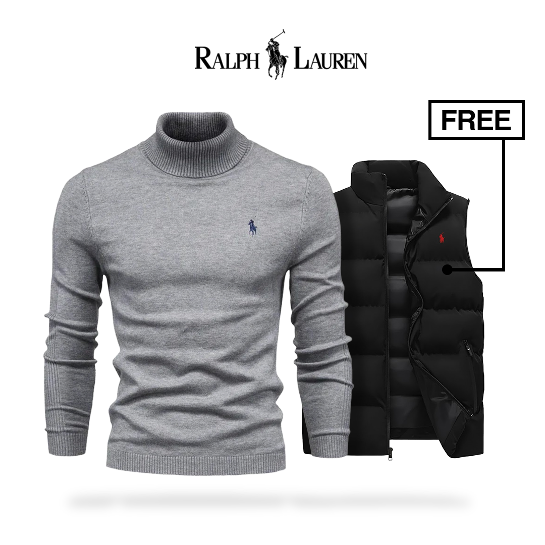 Ralph Lauren | Premiumtröja + gratis västjacka