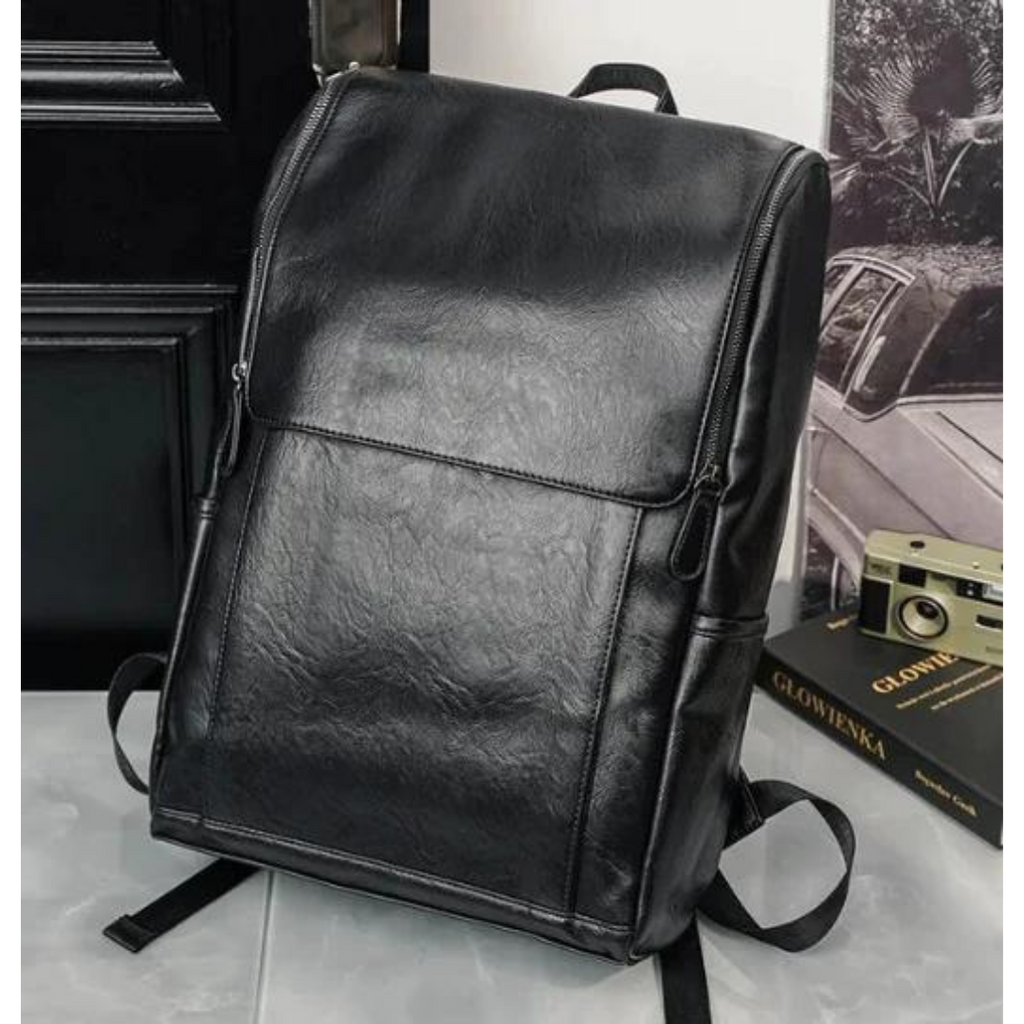 Sac à dos fait main pour homme en cuir