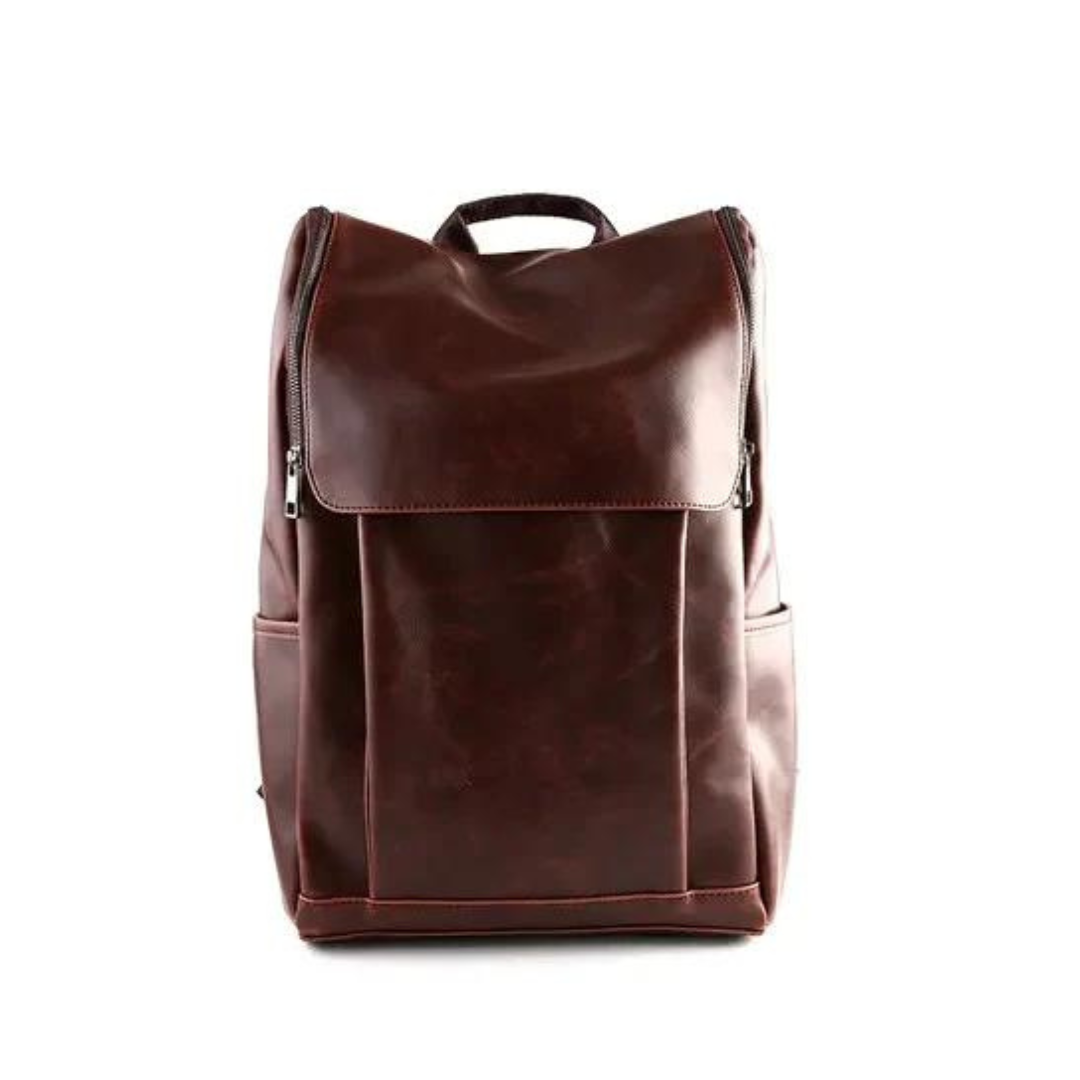 Sac à dos fait main pour homme en cuir