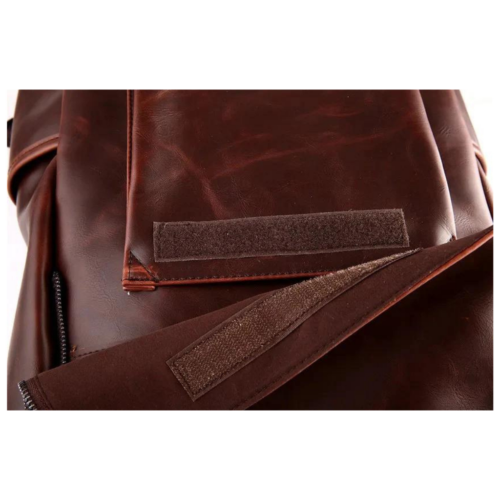 Sac à dos fait main pour homme en cuir