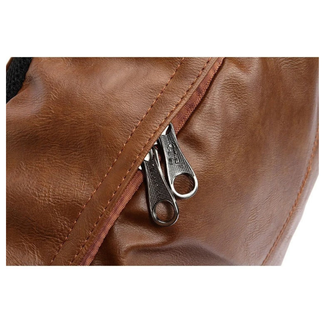 Sac à dos de luxe pour homme en cuir