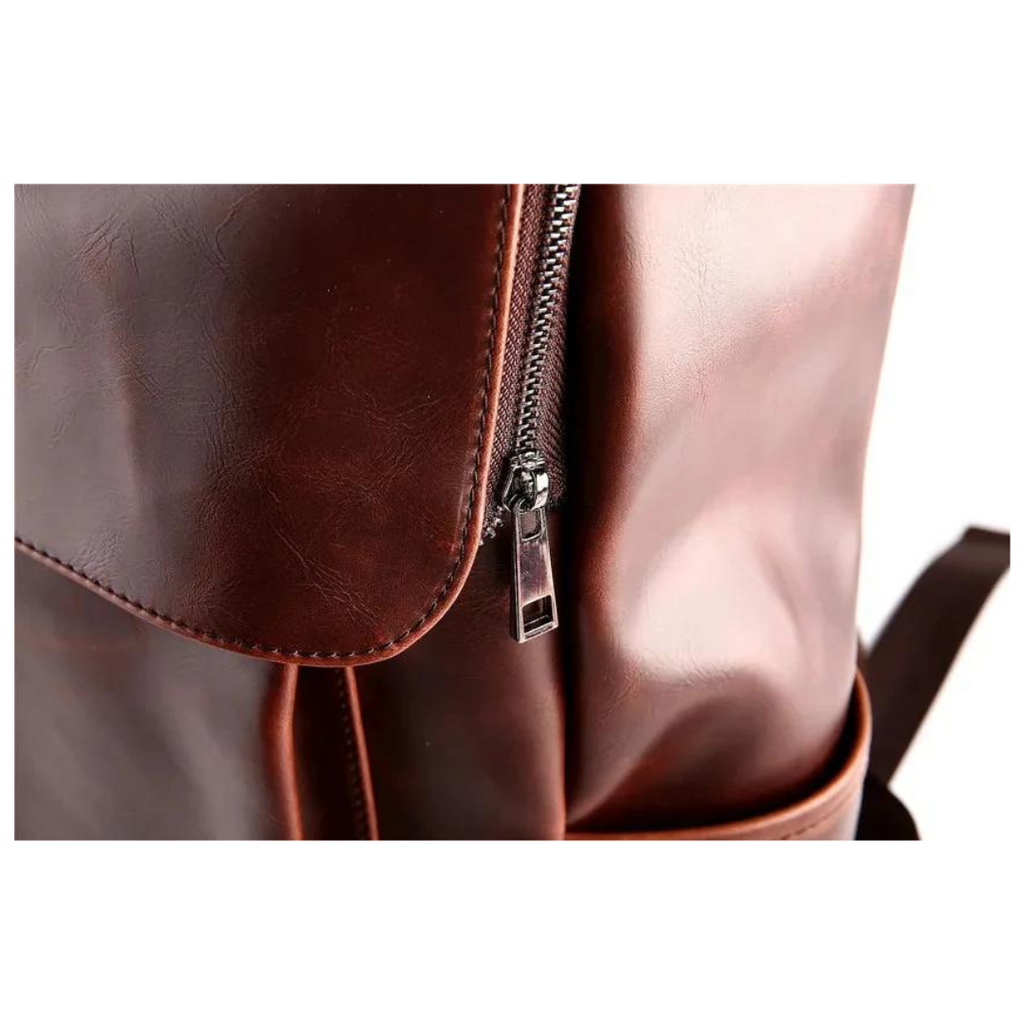 Sac à dos fait main pour homme en cuir