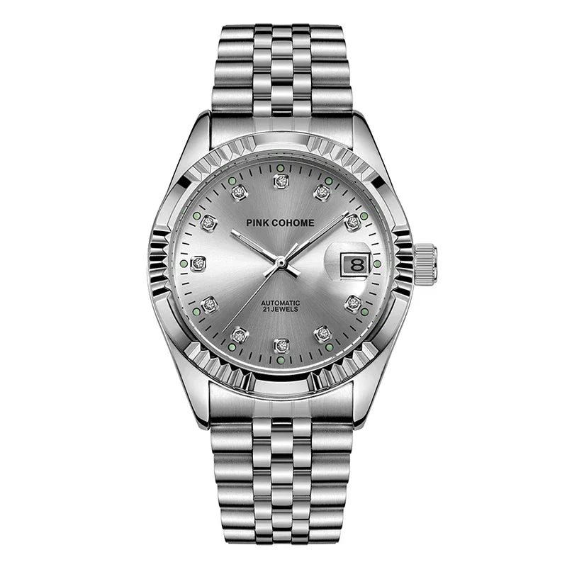 Armbandsur Pink Cohome Automatic