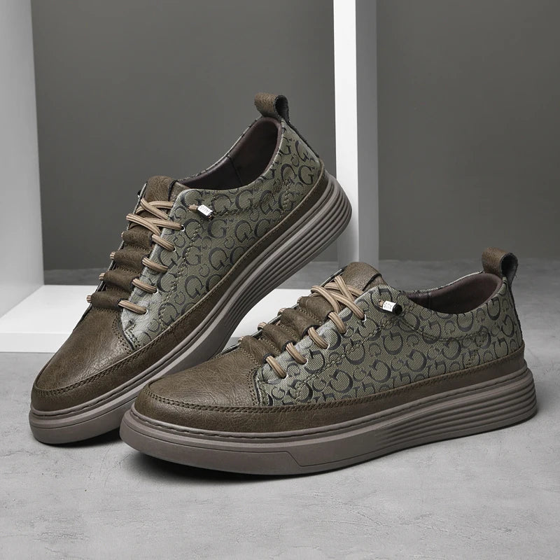 Baskets en cuir Torino