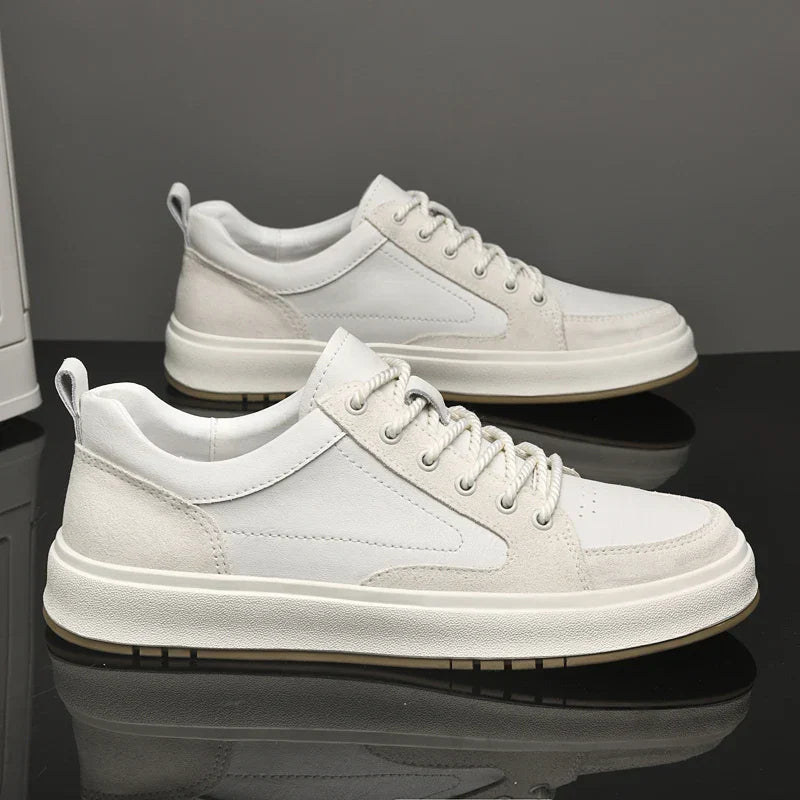 Baskets en cuir Grant