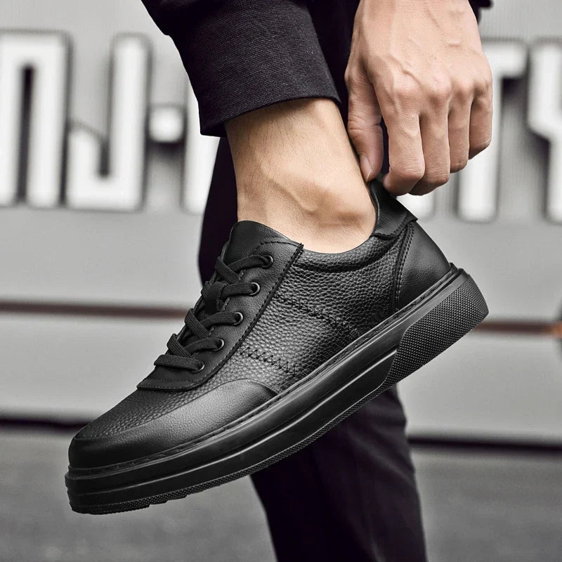 Baskets en cuir véritable Rocc
