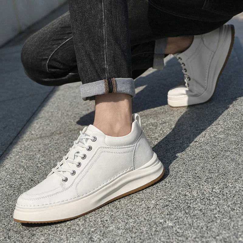 Baskets Ryder™ en cuir véritable