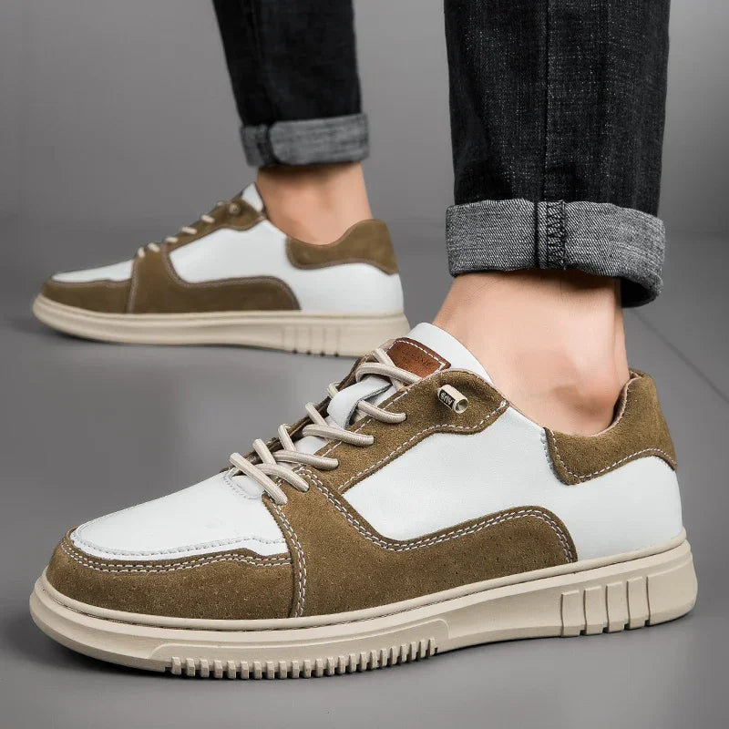 Sneaker in vera pelle Roma