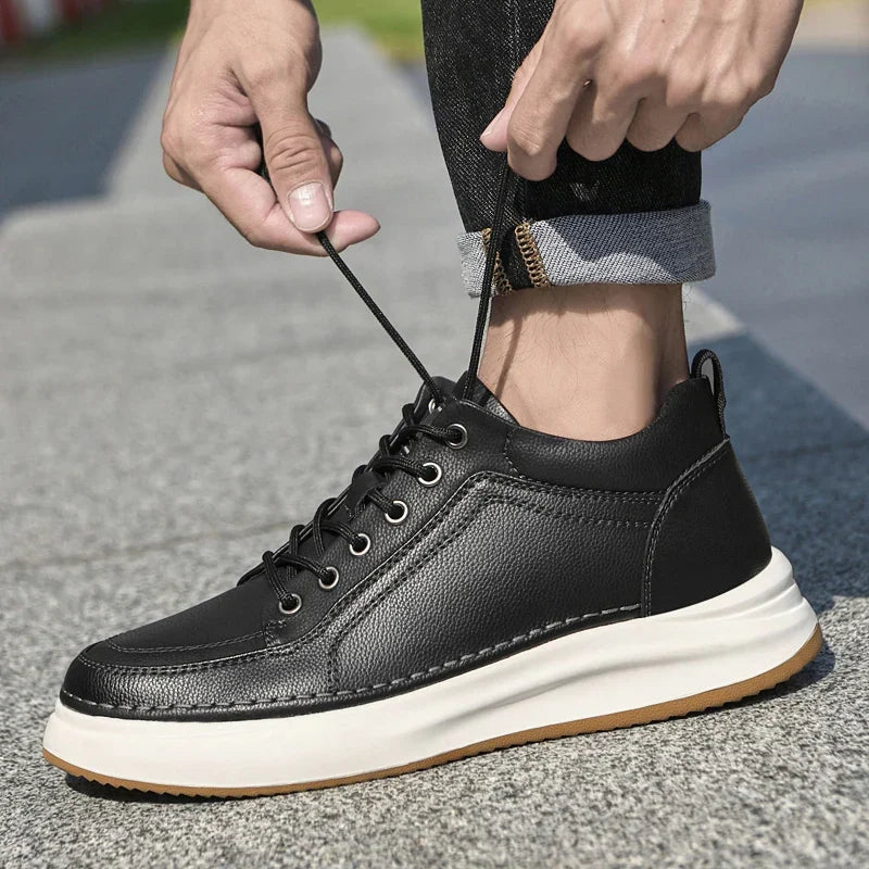 Baskets Ryder™ en cuir véritable