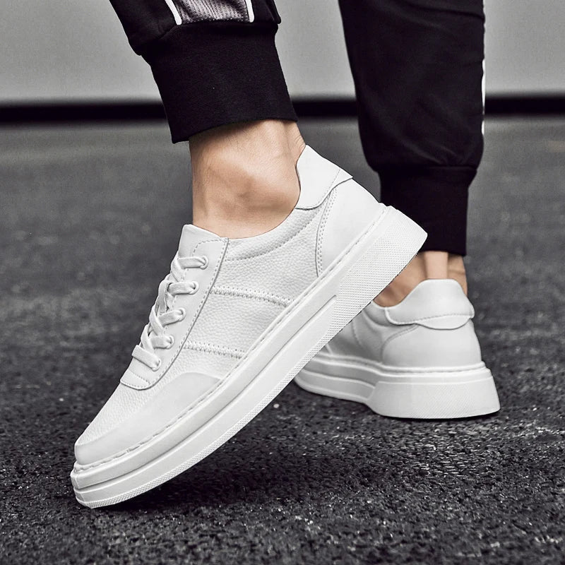 Sneaker in vera pelle Rocc