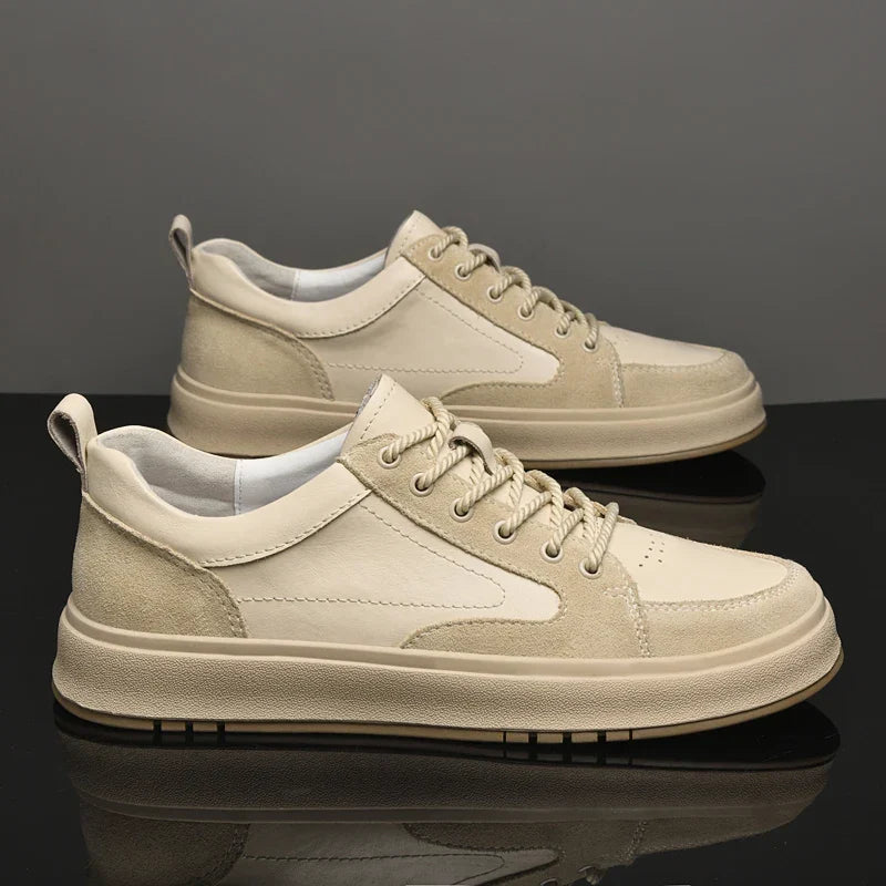 Baskets en cuir Grant