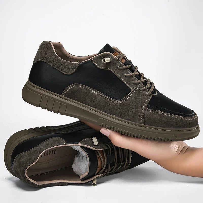 Sneaker in vera pelle Roma