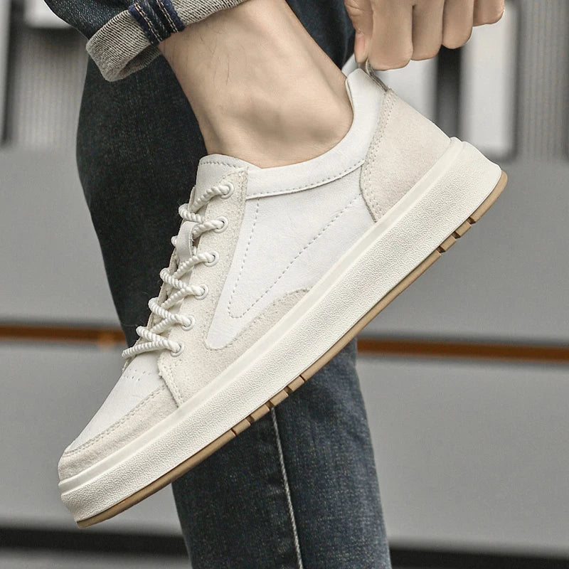 Baskets en cuir Grant