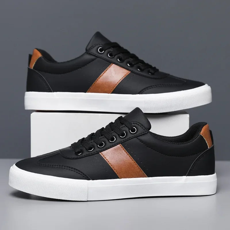 Baskets en cuir Thorne