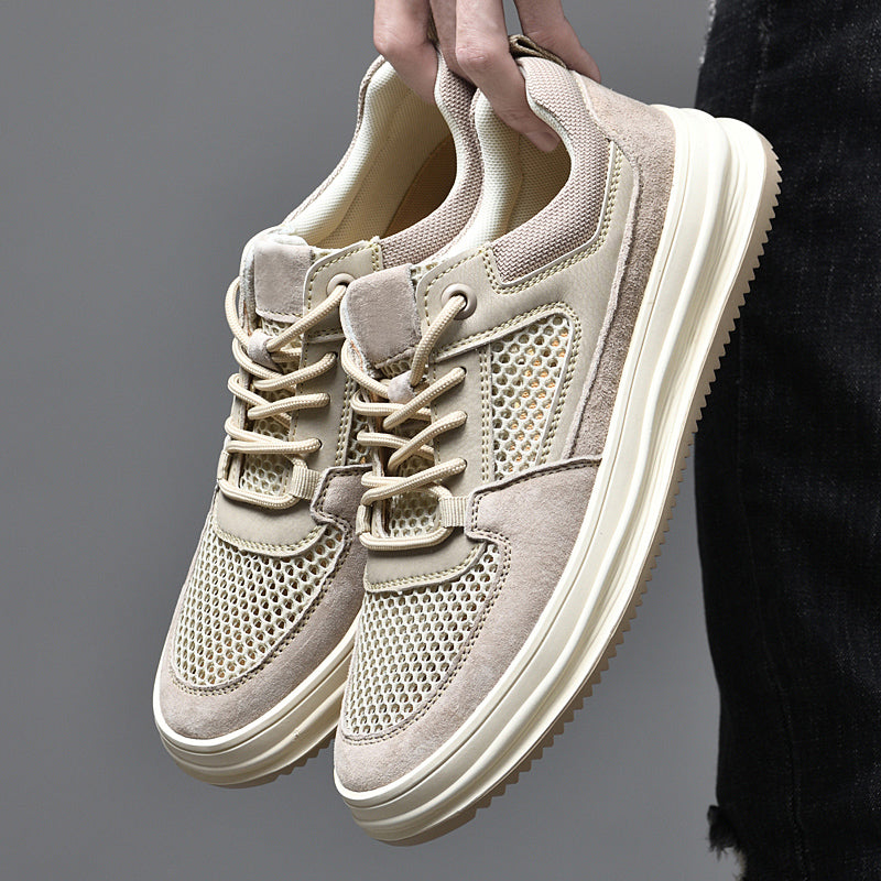 Baskets en cuir véritable Shadow