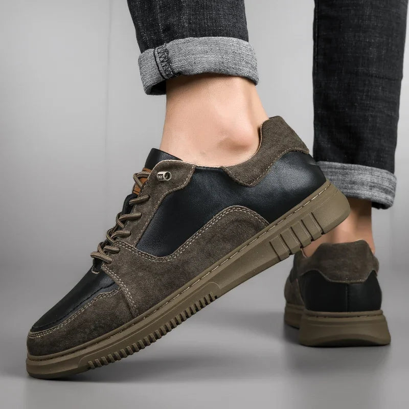 Sneaker in vera pelle Roma