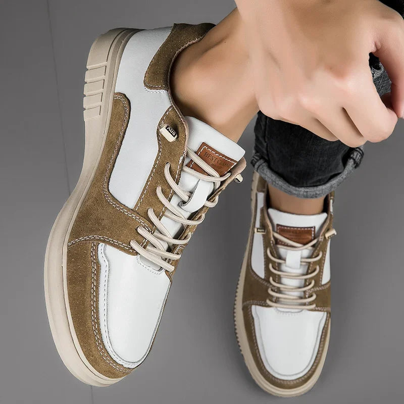 Sneaker in vera pelle Roma