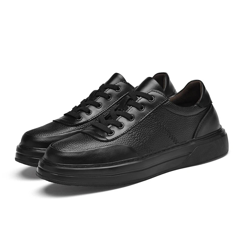 Baskets en cuir véritable Rocc