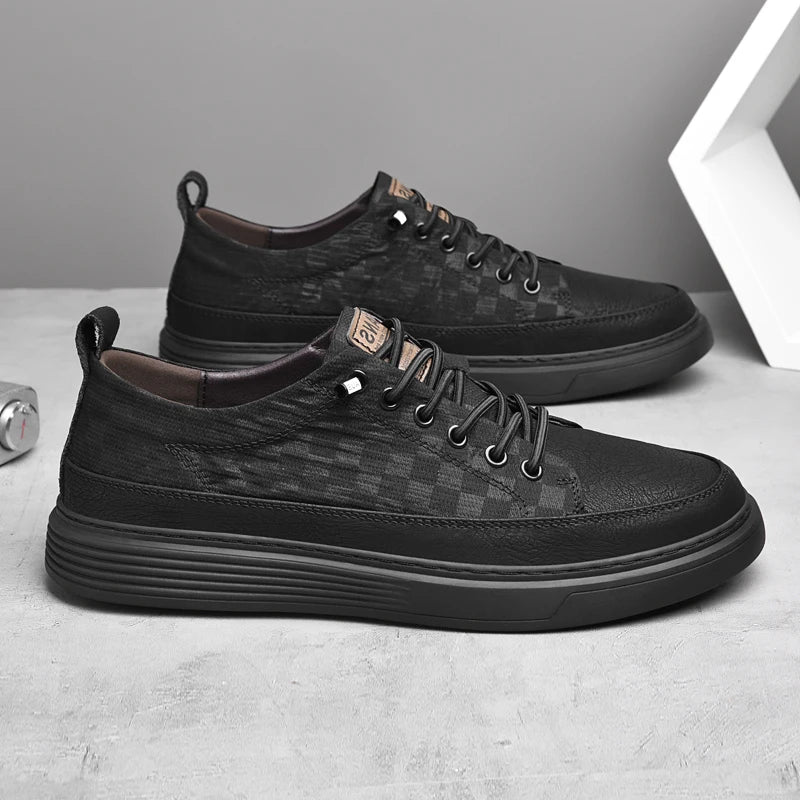 Chaussure en cuir véritable