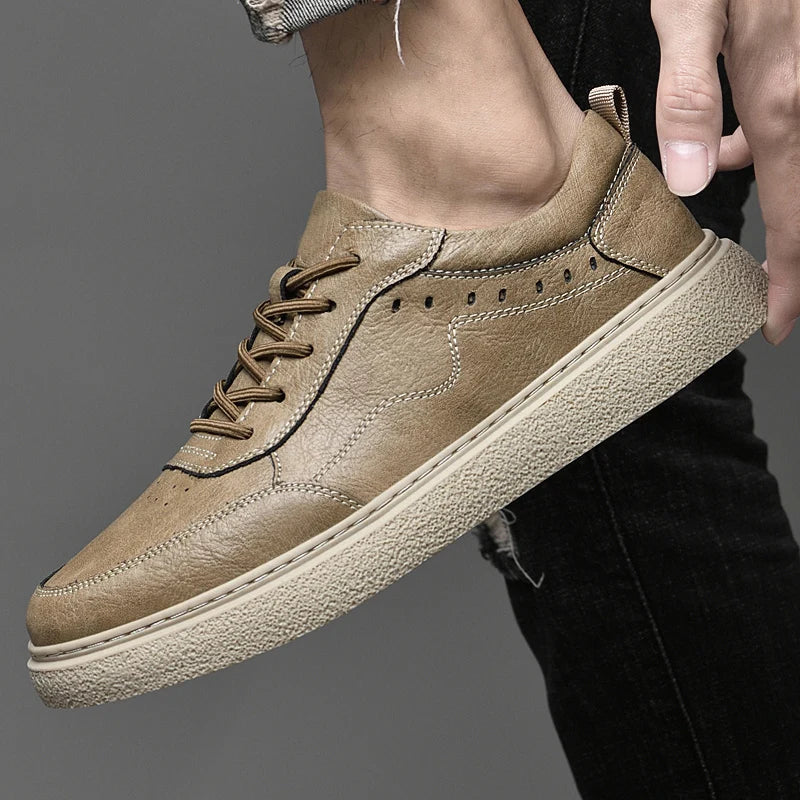 "Ziv" Genuine Leather Sneaker