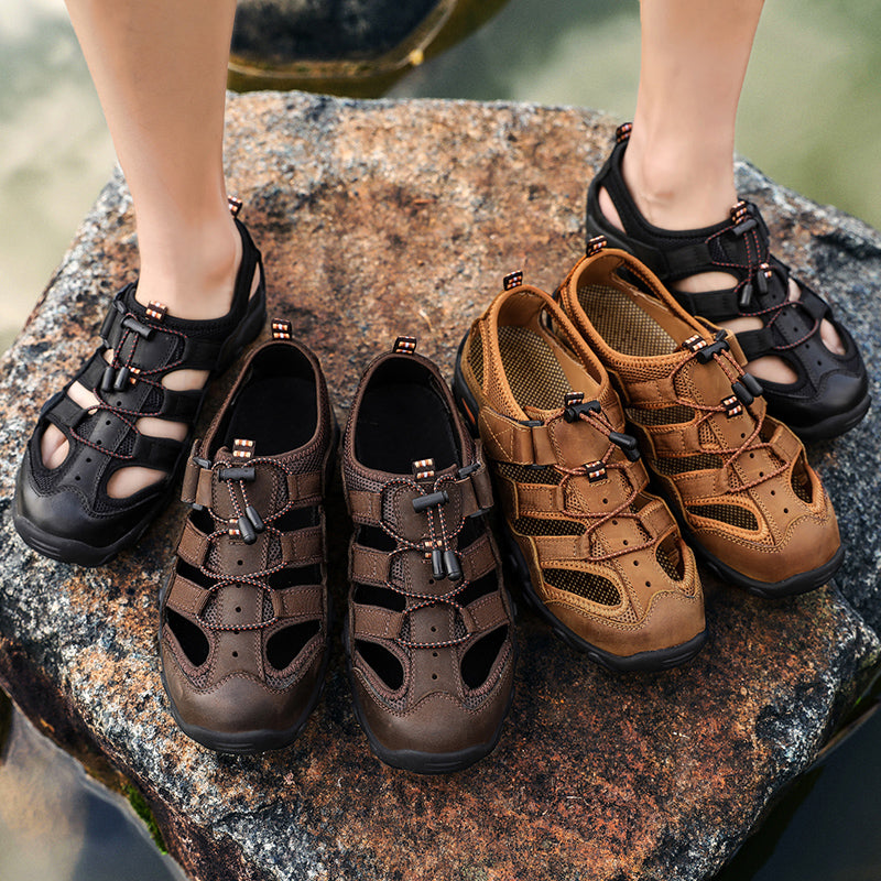 Sandales Montevi™ en cuir véritable