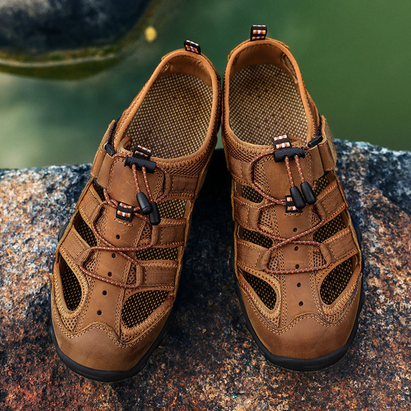 Sandales Montevi™ en cuir véritable