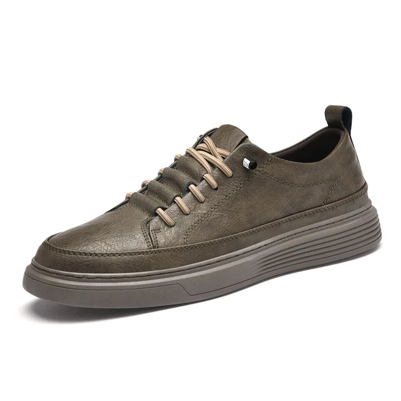 Baskets classiques en cuir