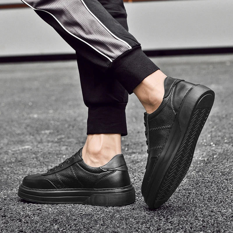 Sneaker in vera pelle Rocc