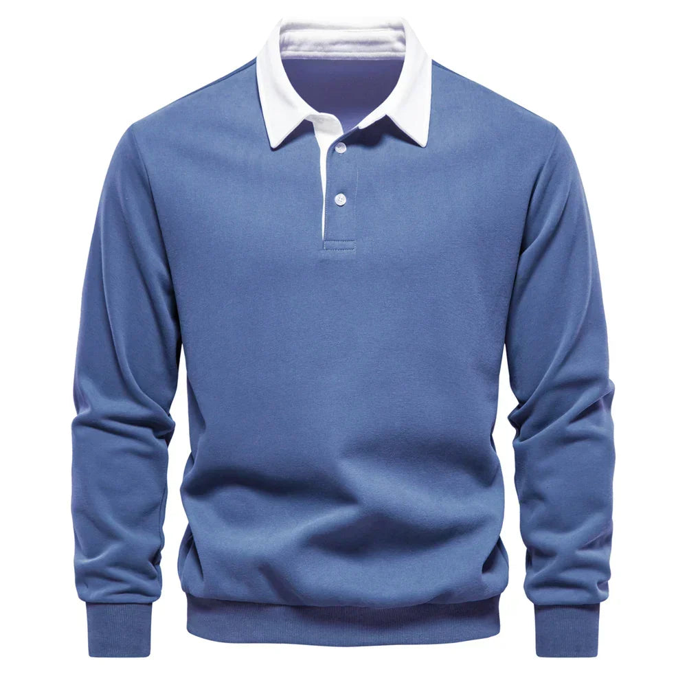 Foxley - Sweat-shirt léger à col polo
