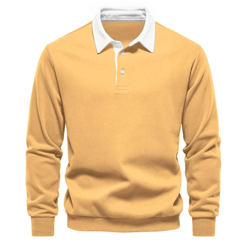 Foxley - Sweat-shirt léger à col polo