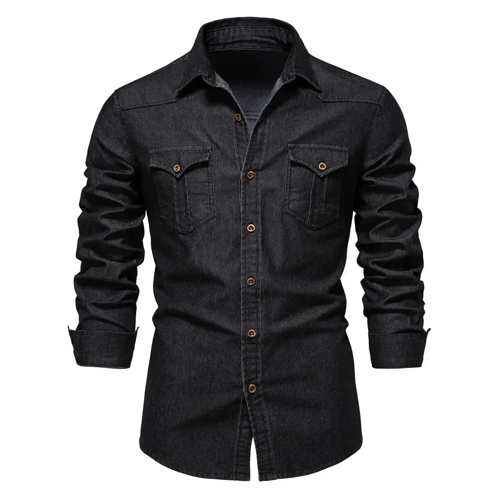 Mason - Cotton Denim Shirt