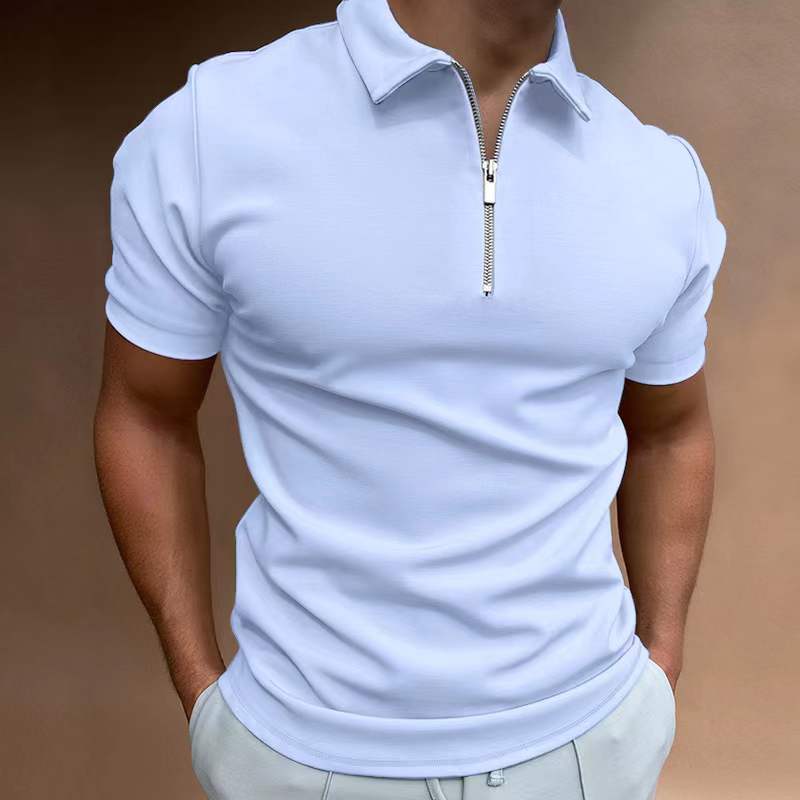 Cruz - Poloshirt mit Reißverschluss