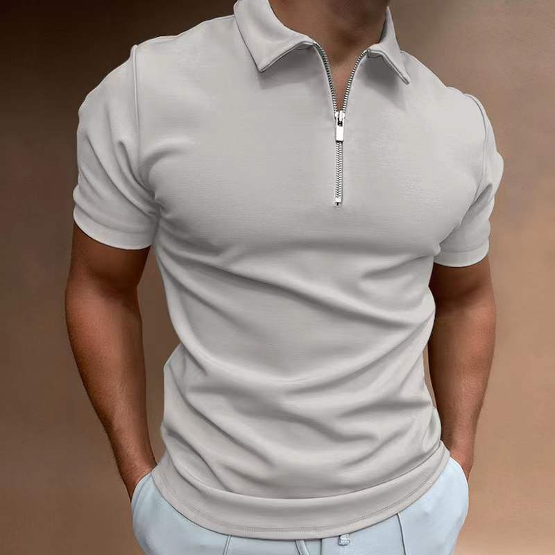 Cruz - Poloshirt mit Reißverschluss
