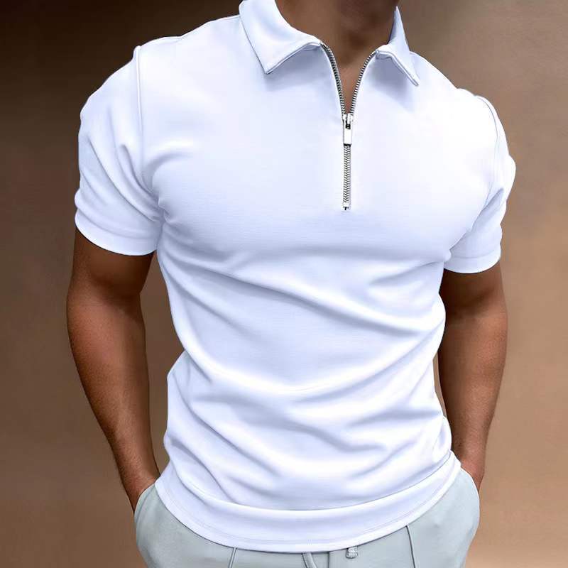 Cruz - Poloshirt mit Reißverschluss