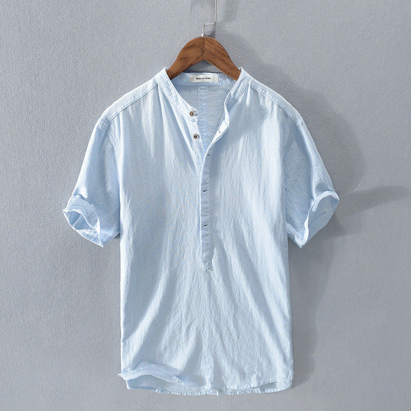 Luca - Men's Cotton Shirt