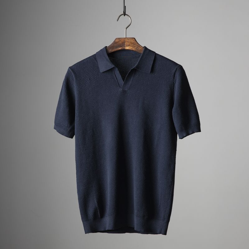Milford – Textured Polo Shirt
