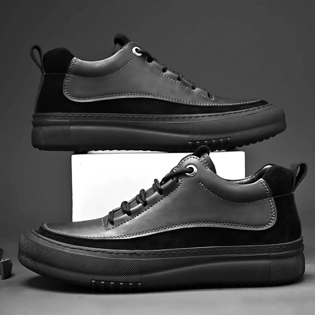 Chaussures en cuir véritable Rico