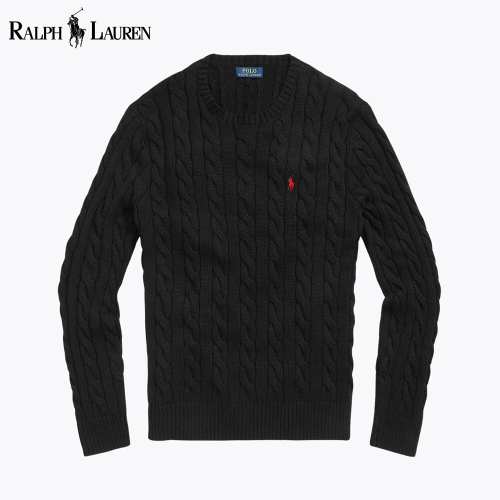 RL Cable-Knit Cotton Jumper