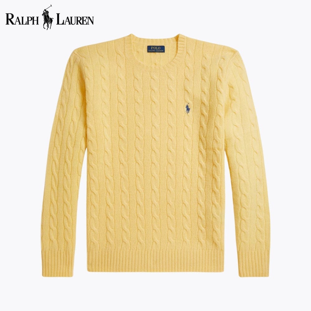 RL Cable-Knit Wool-Cashmere Jumper