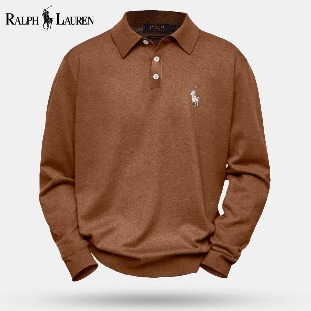 RL Cable-Knit Wool Knit Sweater