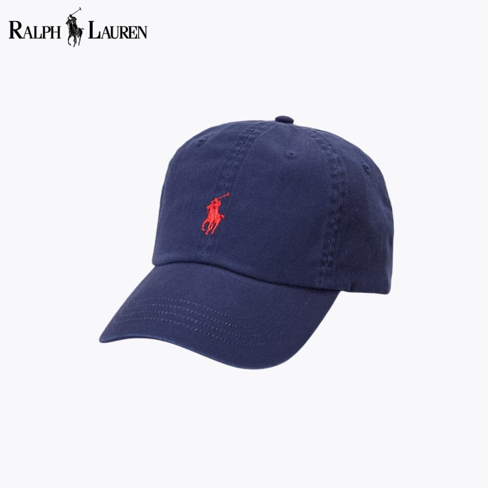 Cappellino da baseball RL in cotone chino