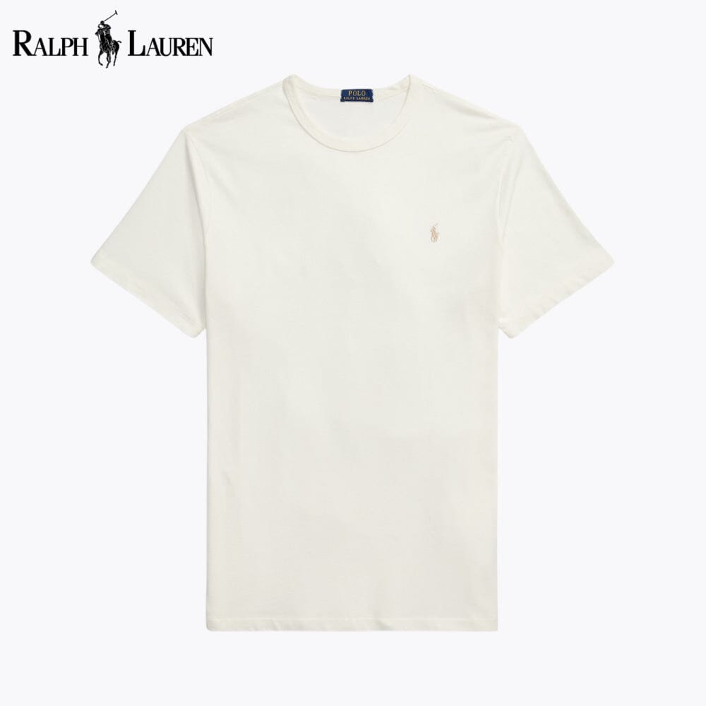 T-shirt girocollo in jersey RL